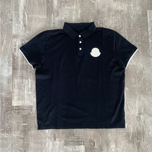 Moncler half button polo